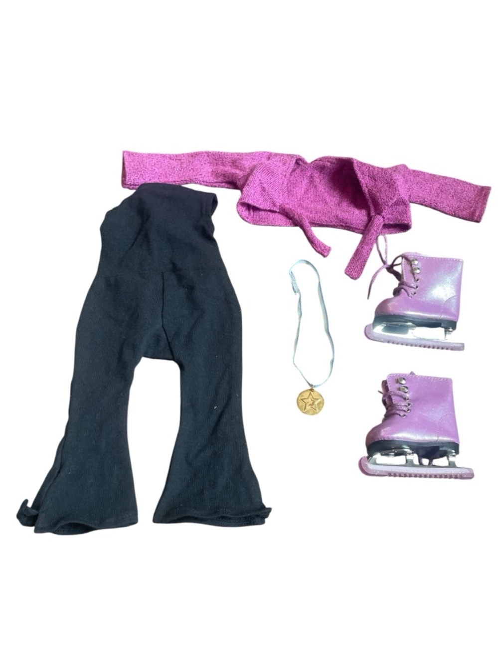 American Girl 2-in-1 Ice Skating Outfit Ice Skates for 18in Dolls